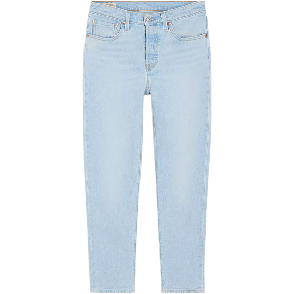 Levi'S pantalón mujer 501 CROP LIGHT INDIGO - WORN IN 03