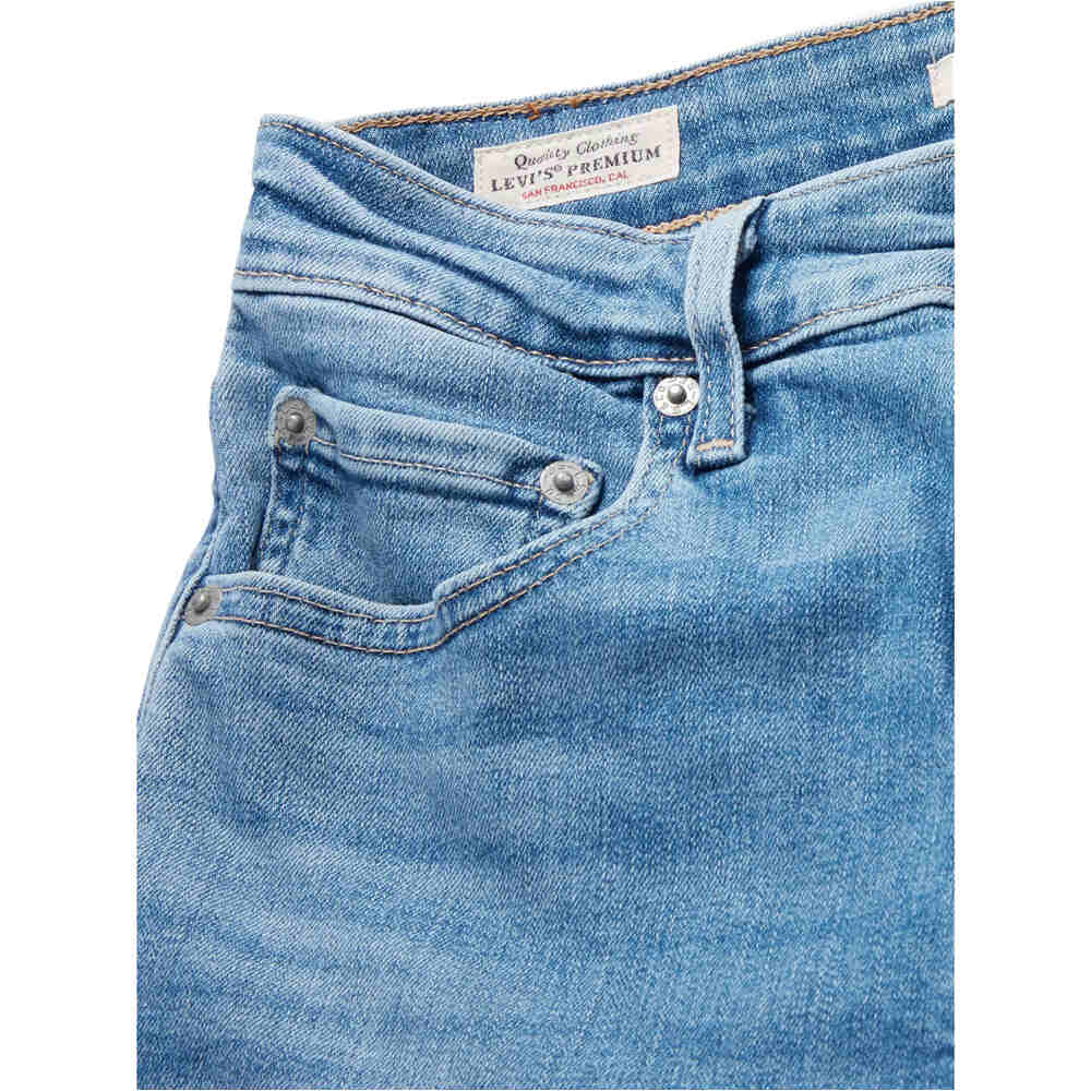 Levi'S pantalón mujer 725 HIGH RISE BOOTCUT LIGHT INDIGO - WORN IN 05