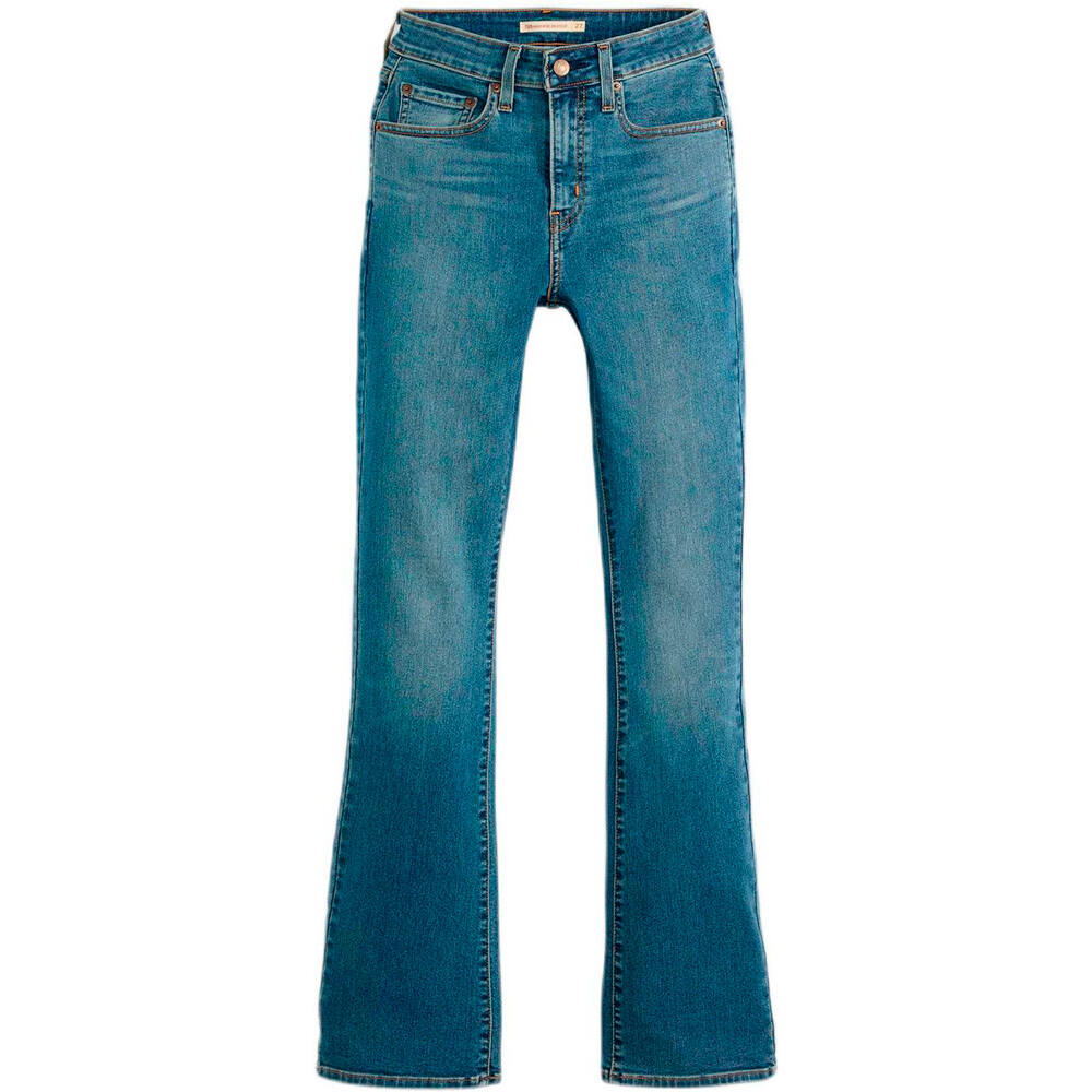 Levi'S pantalón mujer 725 HIGH RISE BOOTCUT MED INDIGO - WORN IN 03