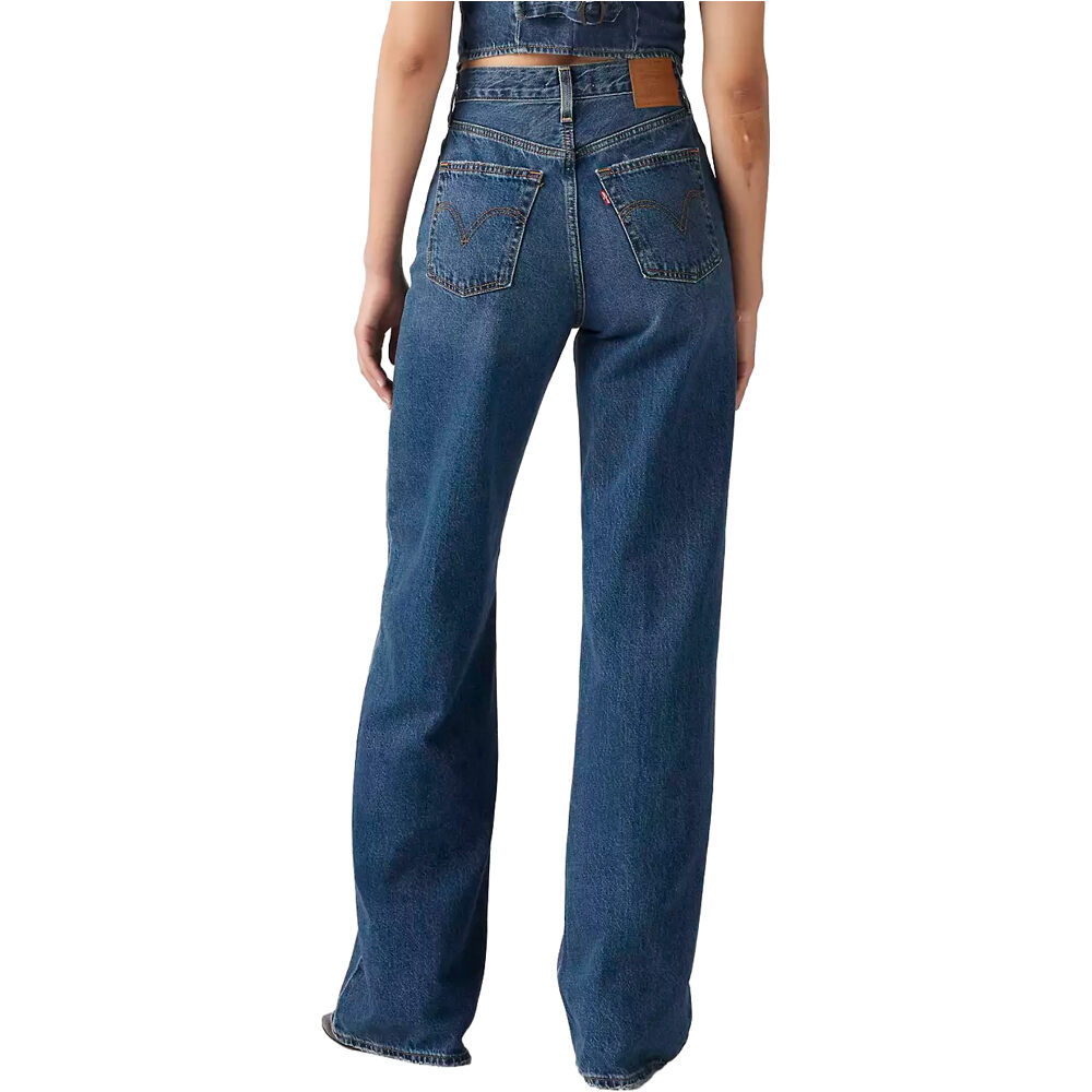 Levi'S pantalón mujer RIBCAGE WIDE LEG H223 vista trasera
