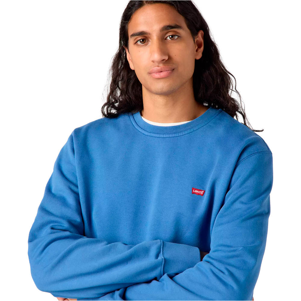 Levi'S sudadera hombre THE ORIGINAL HM CREW vista detalle