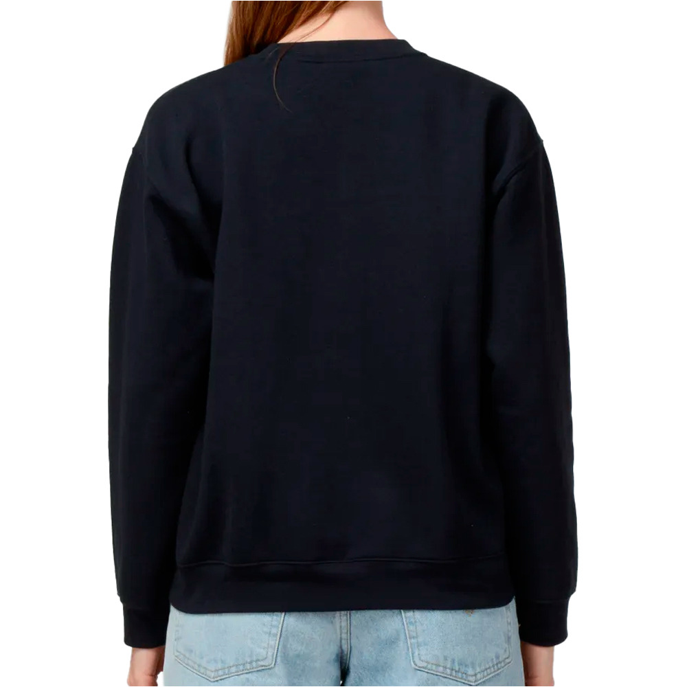 Levi'S sudadera mujer EVERYDAY SWEATSHIRT BLACKS vista trasera