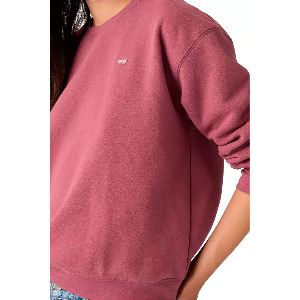 Levi'S sudadera mujer EVERYDAY SWEATSHIRT CRUSHED BERRY 03