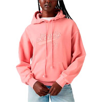 Levi'S sudadera mujer GRAPHIC HERITAGE HOODIE PINKS vista frontal
