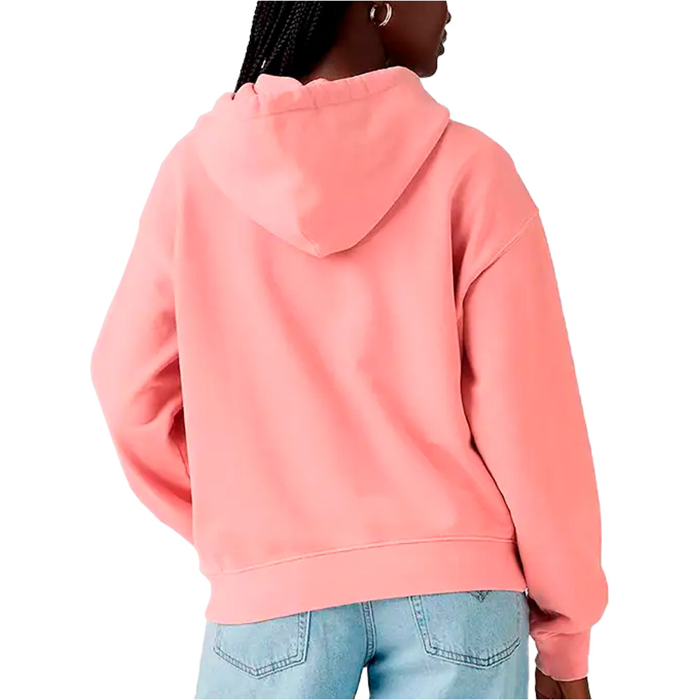 Levi'S sudadera mujer GRAPHIC HERITAGE HOODIE PINKS vista trasera