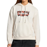 Levi'S sudadera mujer LSE_GRAP EVERYDAY HOODIE WHITES vista frontal