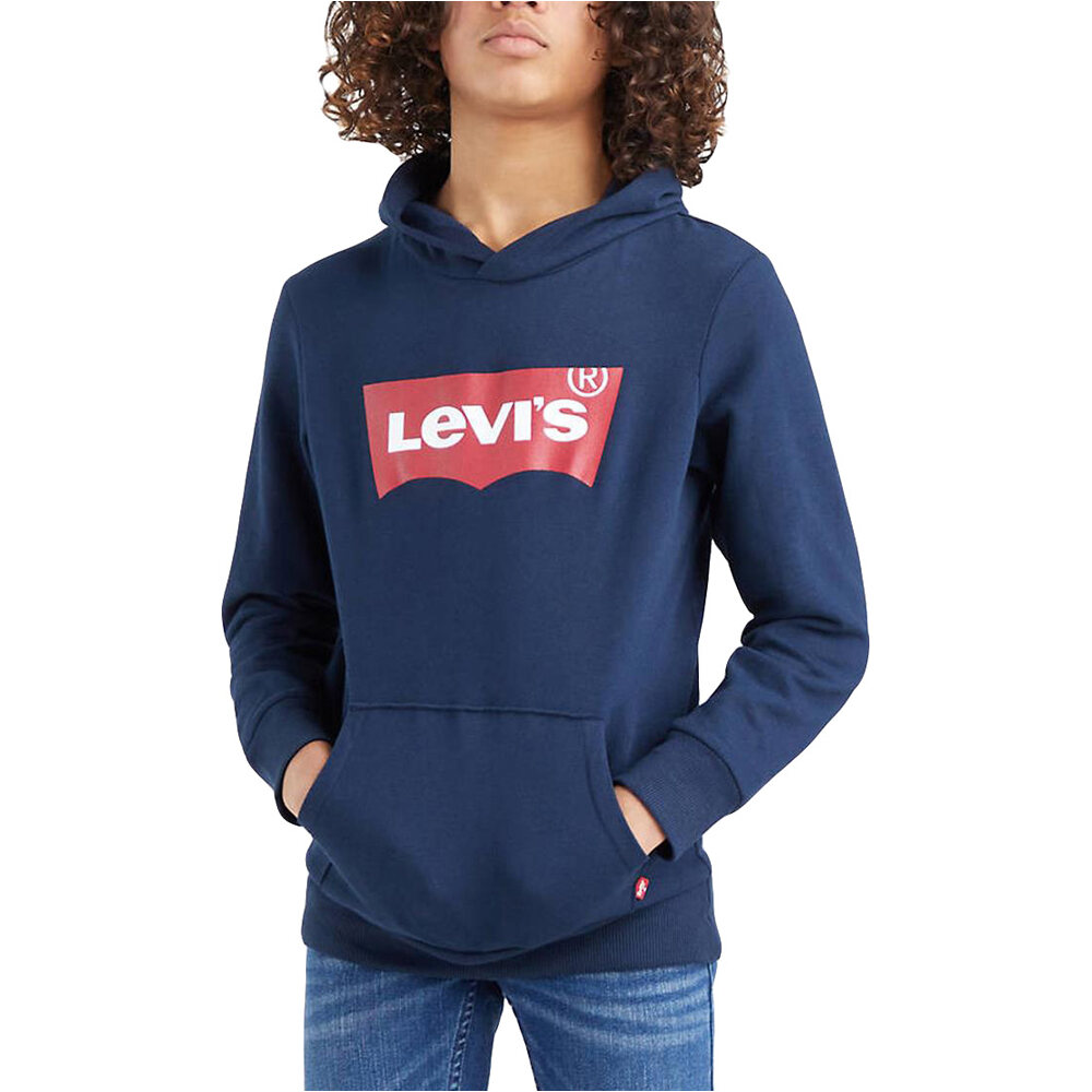 Levi'S sudadera niño LVB-BATWING SCREENPRINT HOODIE vista frontal