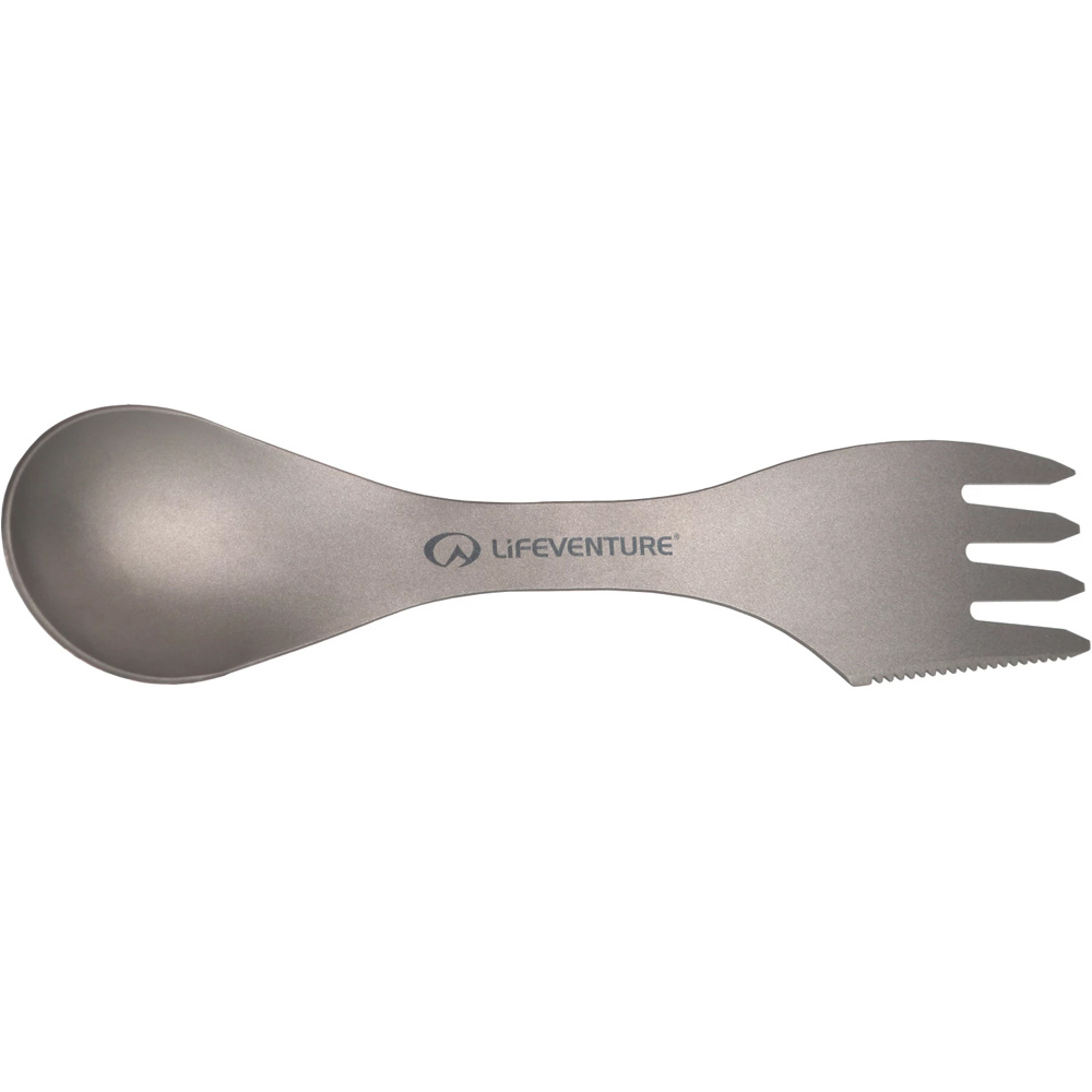 Lifeventure varios menaje Superlight Titanium Spork vista frontal