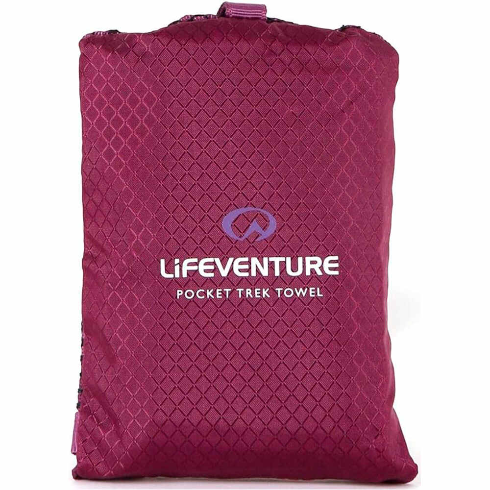 Lifeventure varios montaña Recycled SoftFibre Trek Towel Pocket 04