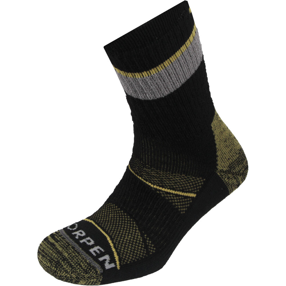 Lorpen calcetines montaña _3_FRTMH RE THERMIC MID HIKER NEVE vista frontal