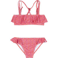 Losan bañador playa niña BIKINI FLOWERS RETRO vista frontal