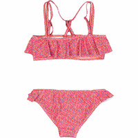 Losan bañador playa niña BIKINI FLOWERS RETRO vista trasera