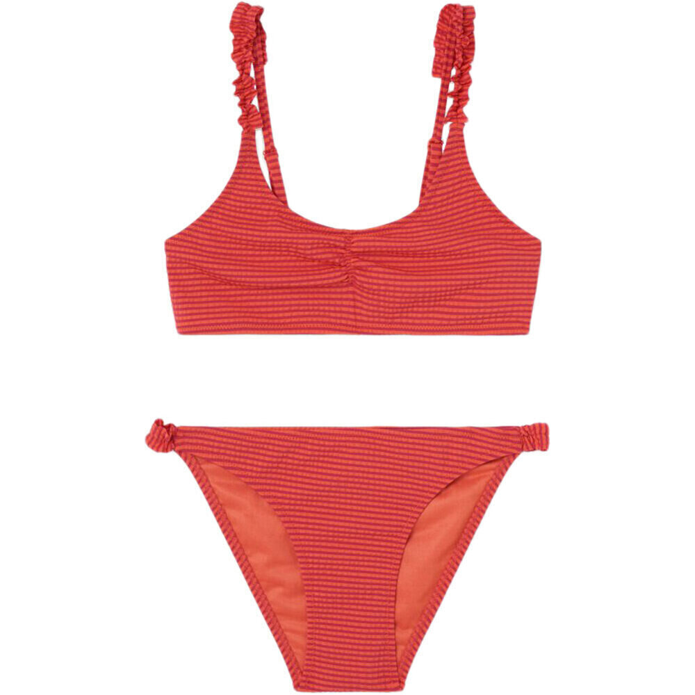 Losan bañador playa niña BIKINI ROSE vista frontal