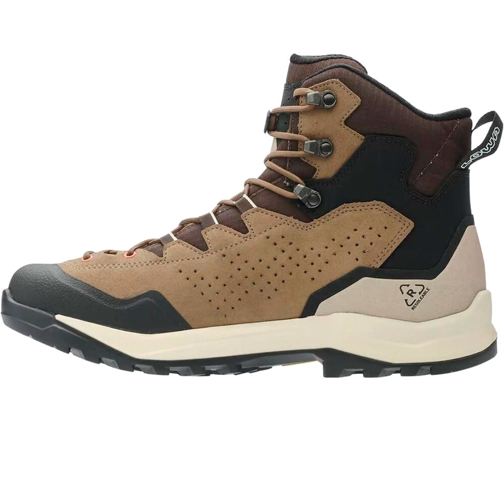 Lowa bota trekking hombre LOWA EXPLORER GTX MID vista trasera