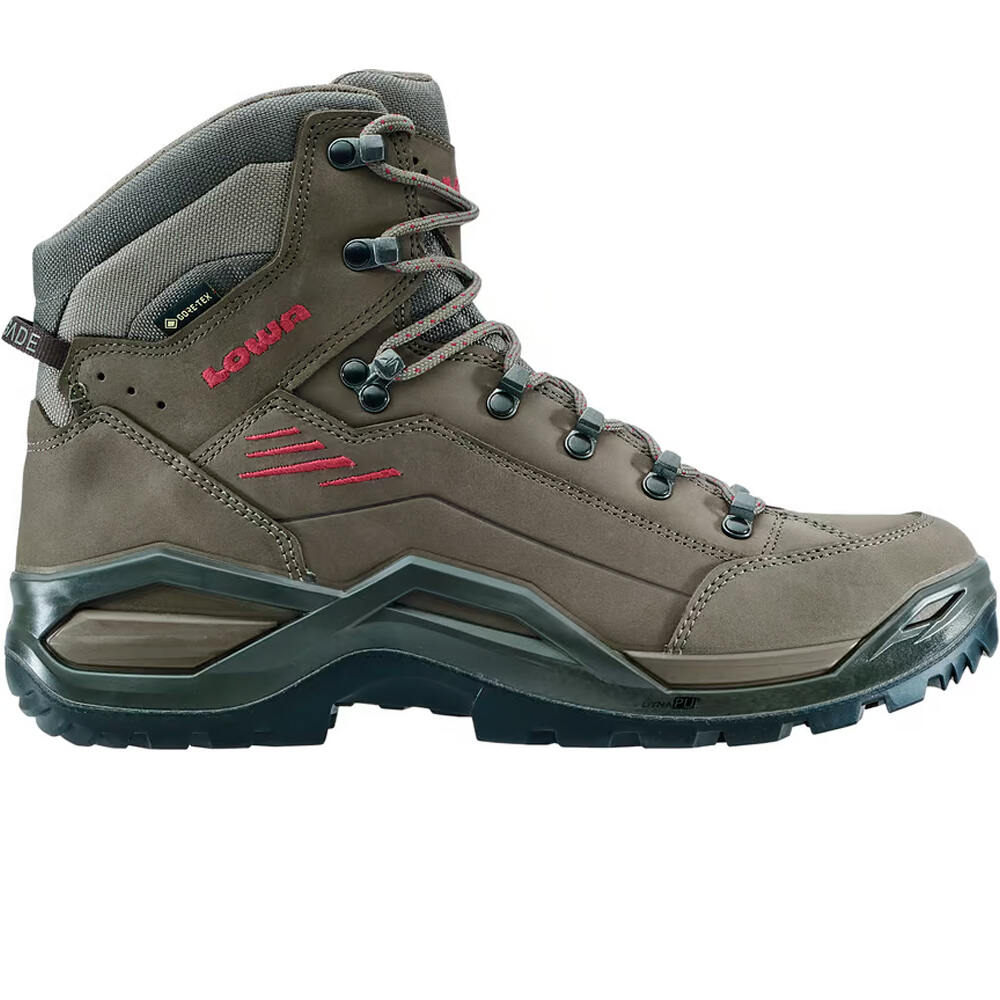 Lowa bota trekking hombre RENEGADE EVO GTX MID lateral exterior