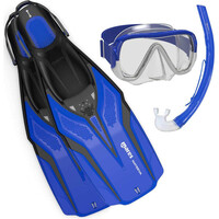 Mares kit gafastubo y aletas snorkel Set NATEEVA KEEWEE vista frontal