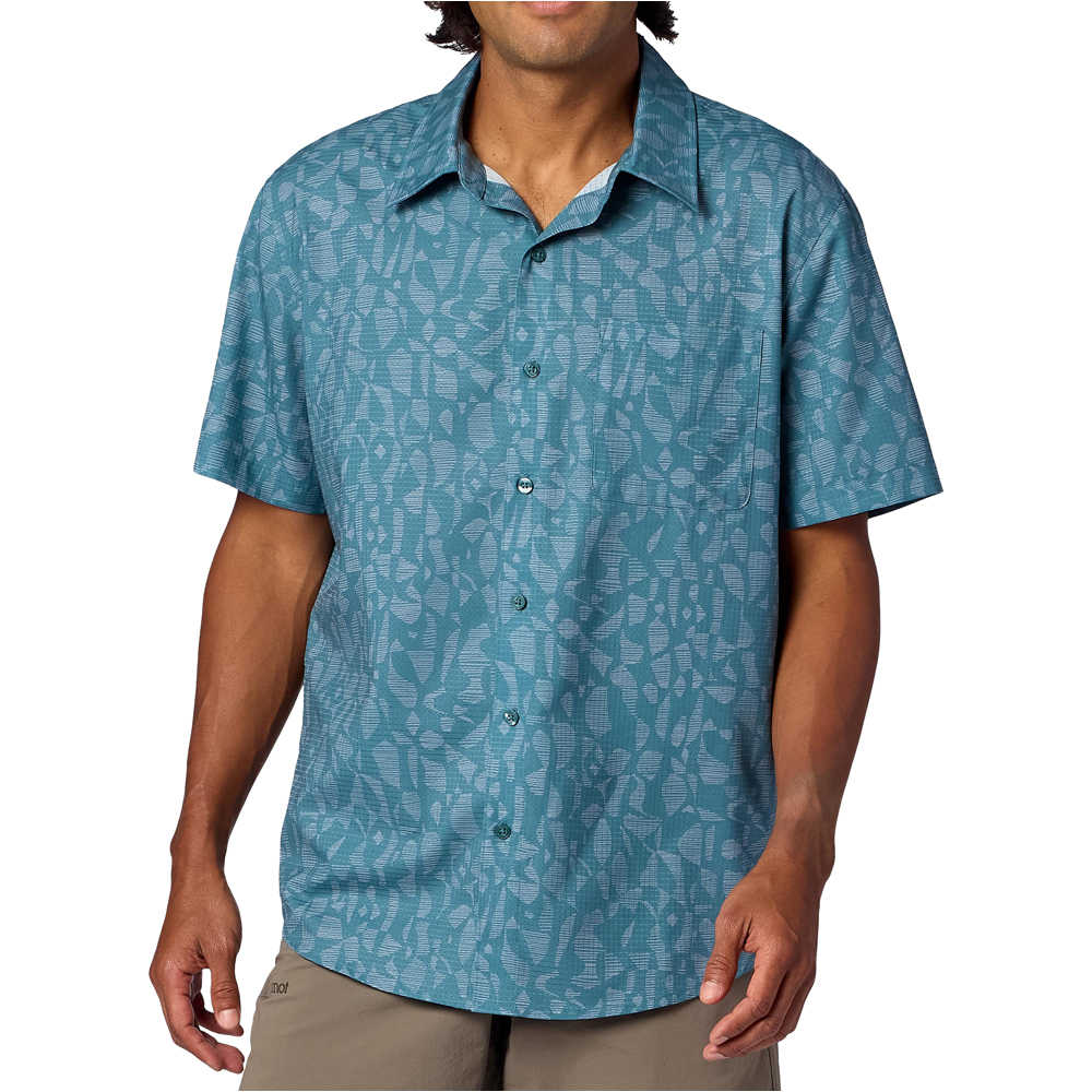 Marmot camisa montaña manga corta hombre AirExchange SS Shirt vista frontal