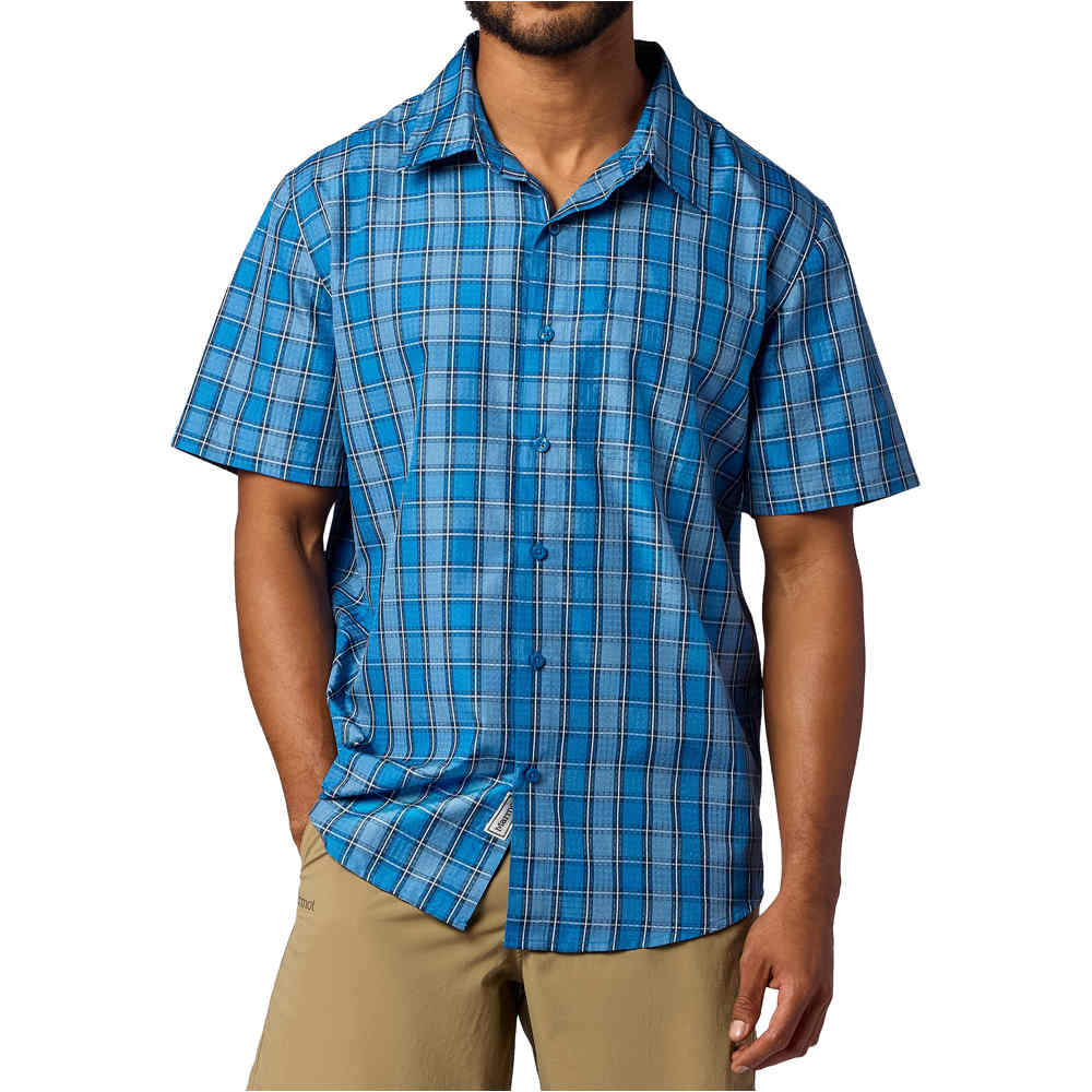 Marmot camisa montaña manga corta hombre AirExchange SS Shirt vista frontal