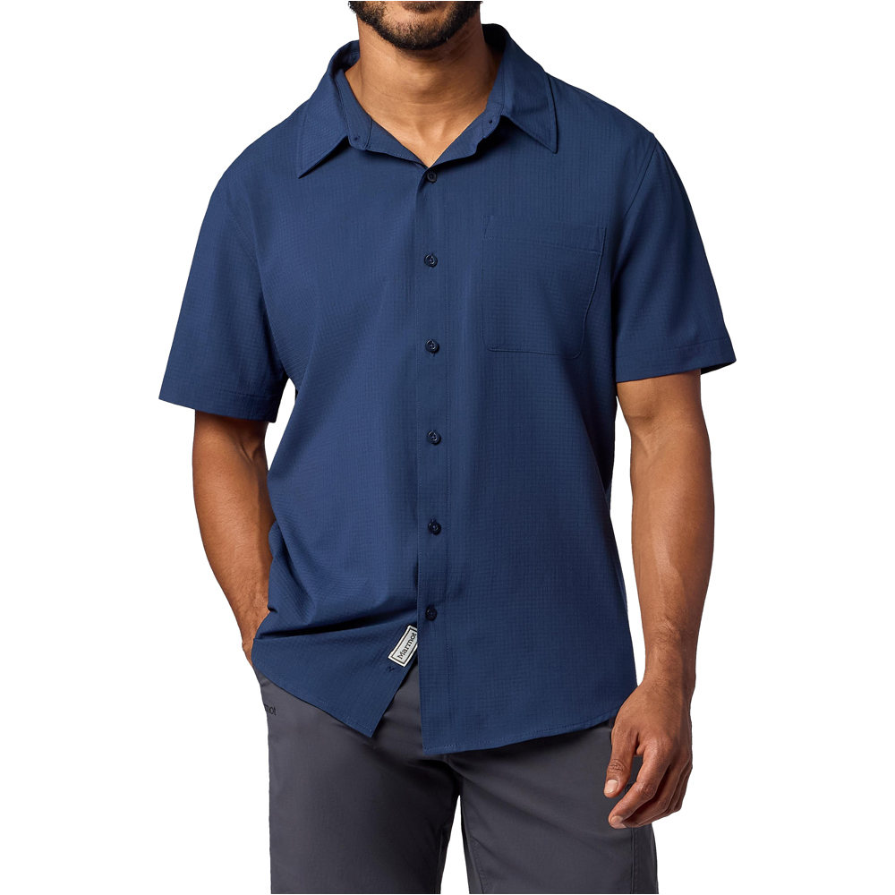 Marmot camisa montaña manga corta hombre AirExchange SS Shirt vista frontal