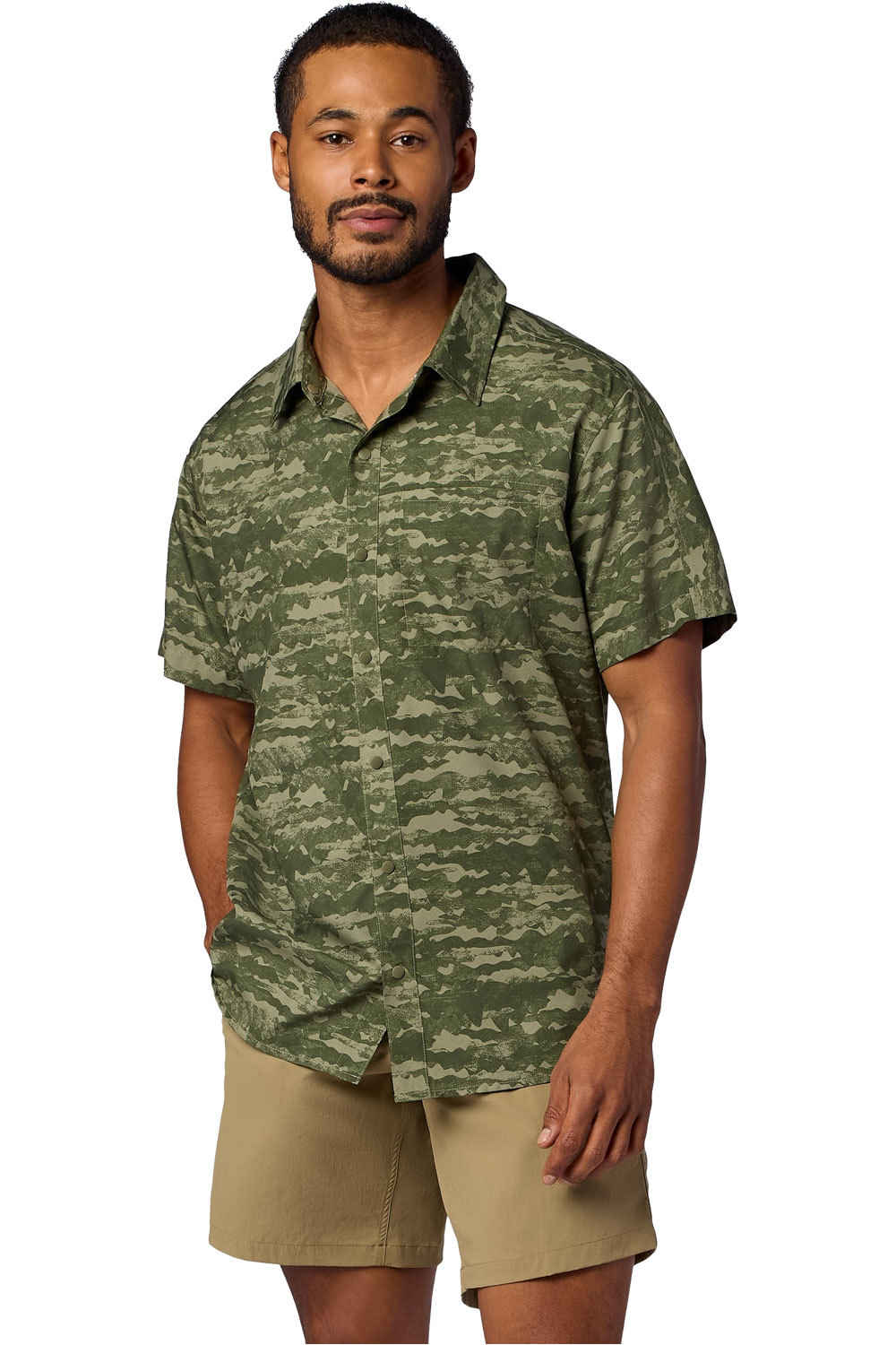 Marmot camisa montaña manga corta hombre Spring Creek SS vista frontal