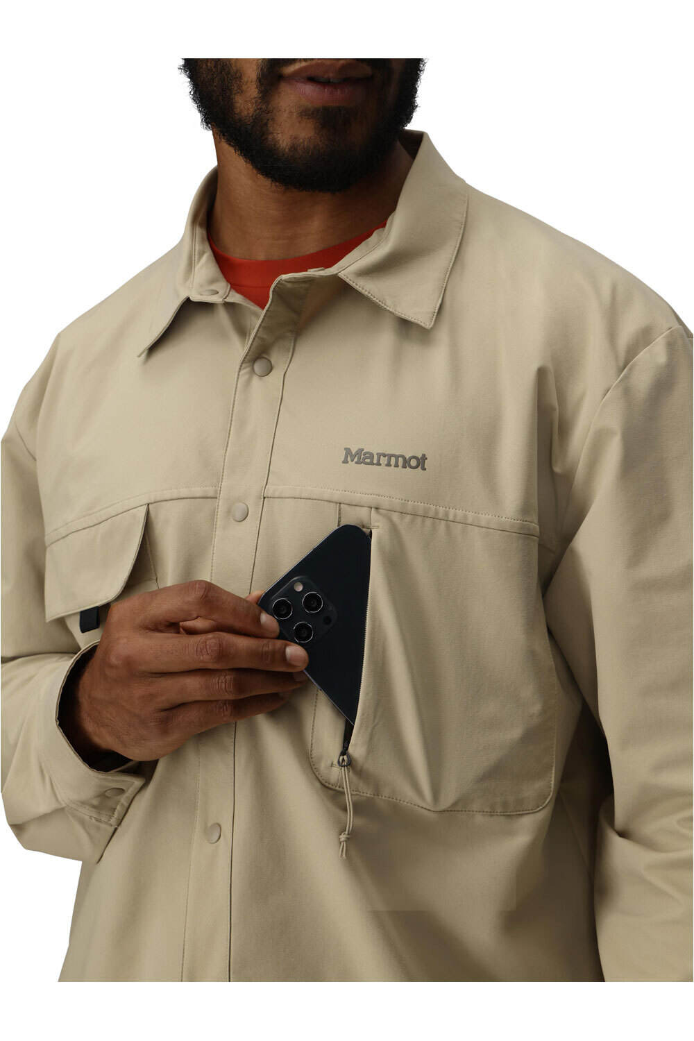 Marmot camisa montaña manga larga hombre AirExchange SolarShield Overshirt 03