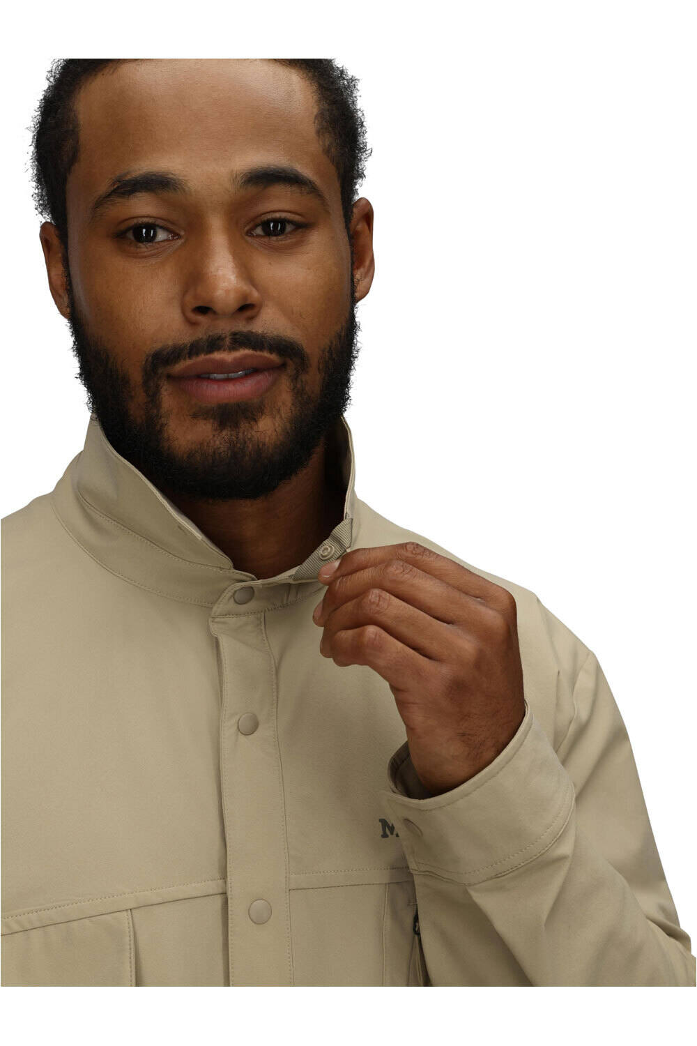 Marmot camisa montaña manga larga hombre AirExchange SolarShield Overshirt vista detalle