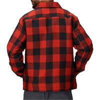 Marmot camisa montaña manga larga hombre Ridgefield Sherpa Flannel Shirt Jacket vista trasera