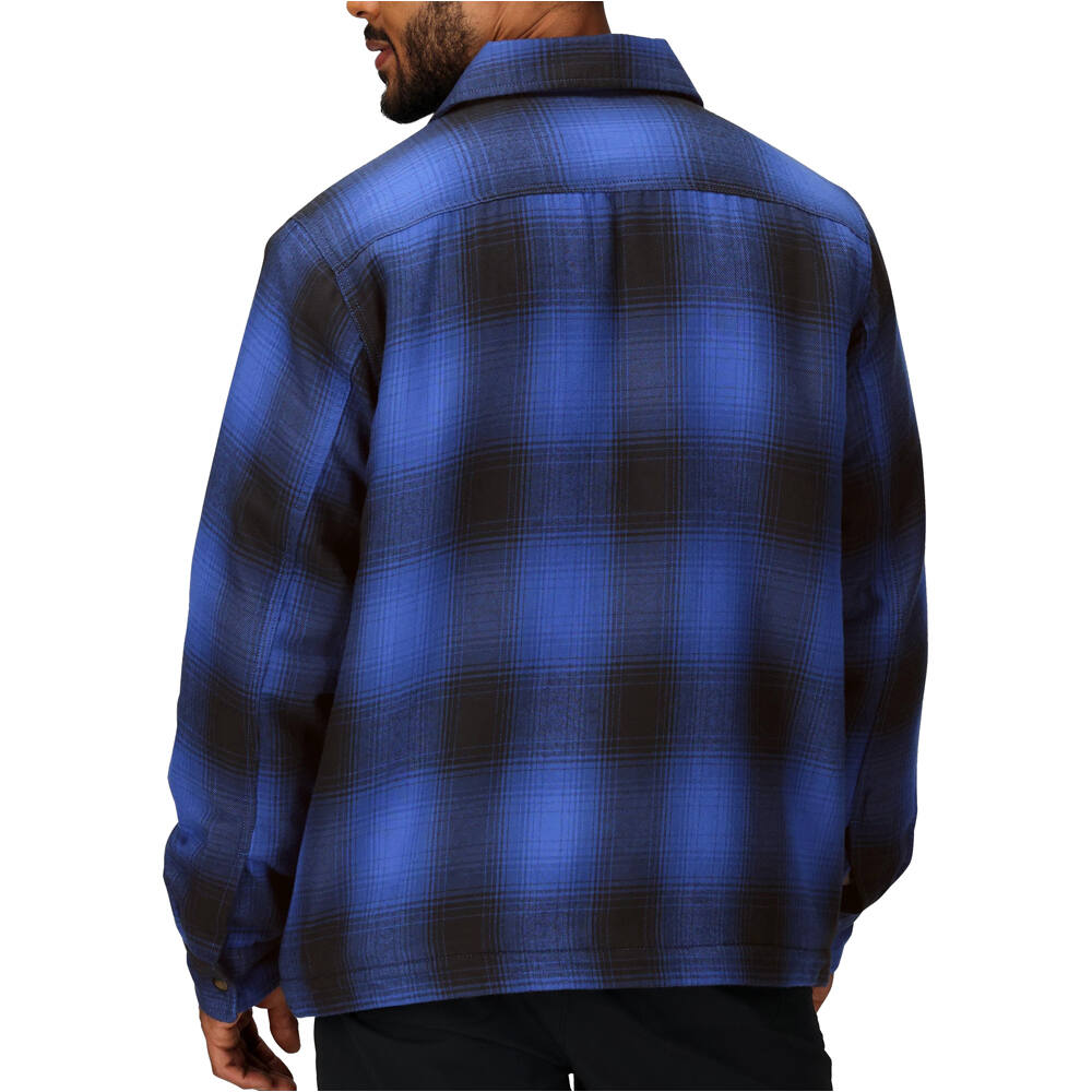 Marmot camisa montaña manga larga hombre Ridgefield Sherpa Flannel Shirt Jacket vista trasera