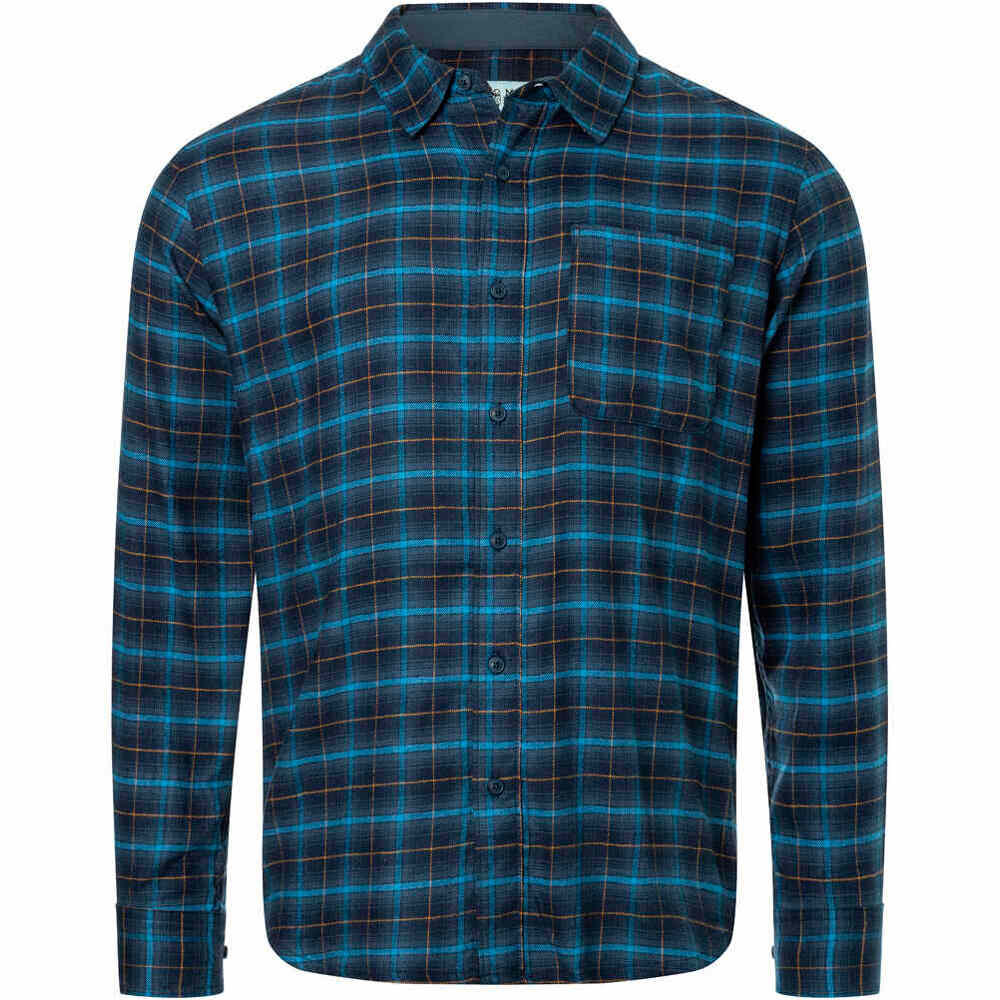 Marmot camisa montaña manga larga hombre Rsuh Creek Lightweight Flannel LS vista detalle