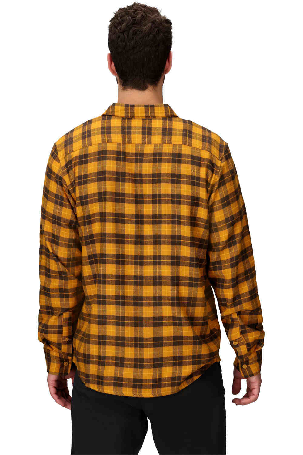 Marmot camisa montaña manga larga hombre Rsuh Creek Lightweight Flannel LS vista trasera