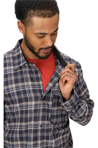 Marmot camisa montaña manga larga hombre Stonepeak Lightweight Performance Flannel LS vista detalle