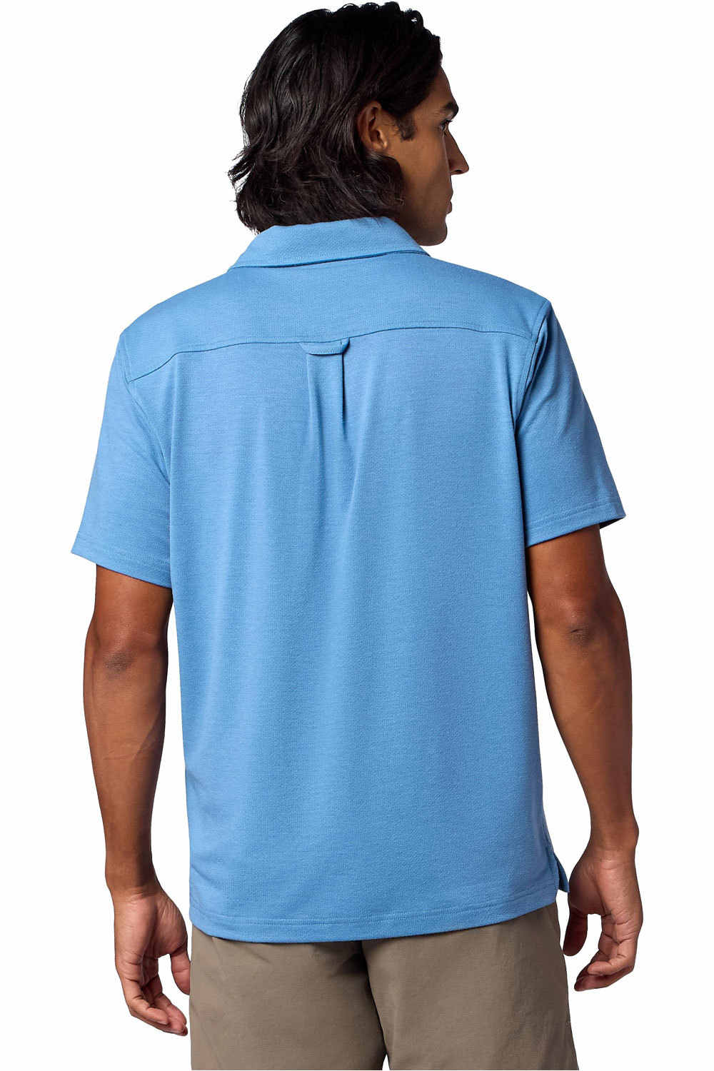 Marmot camiseta montaña manga corta hombre Sereno Polo SS vista trasera