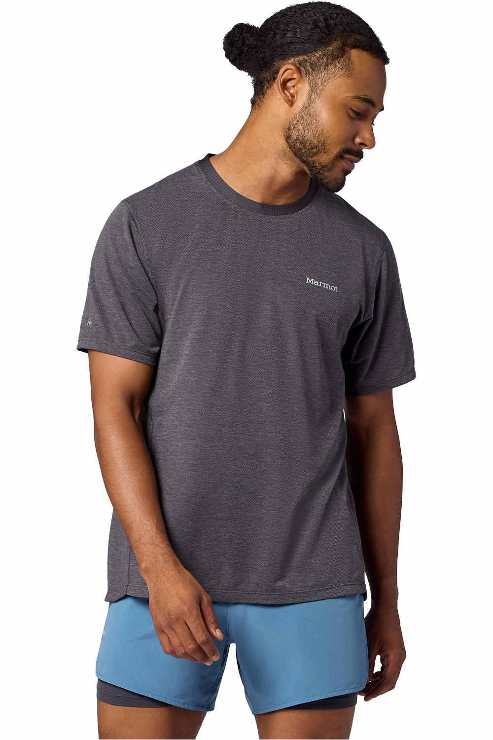 Marmot camiseta montaña manga corta hombre Uptrail SS vista frontal