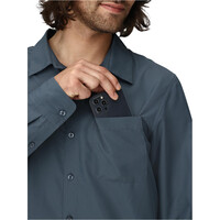 Marmot camiseta montaña manga larga hombre AirExchange UPF 40 LS Shirt vista detalle