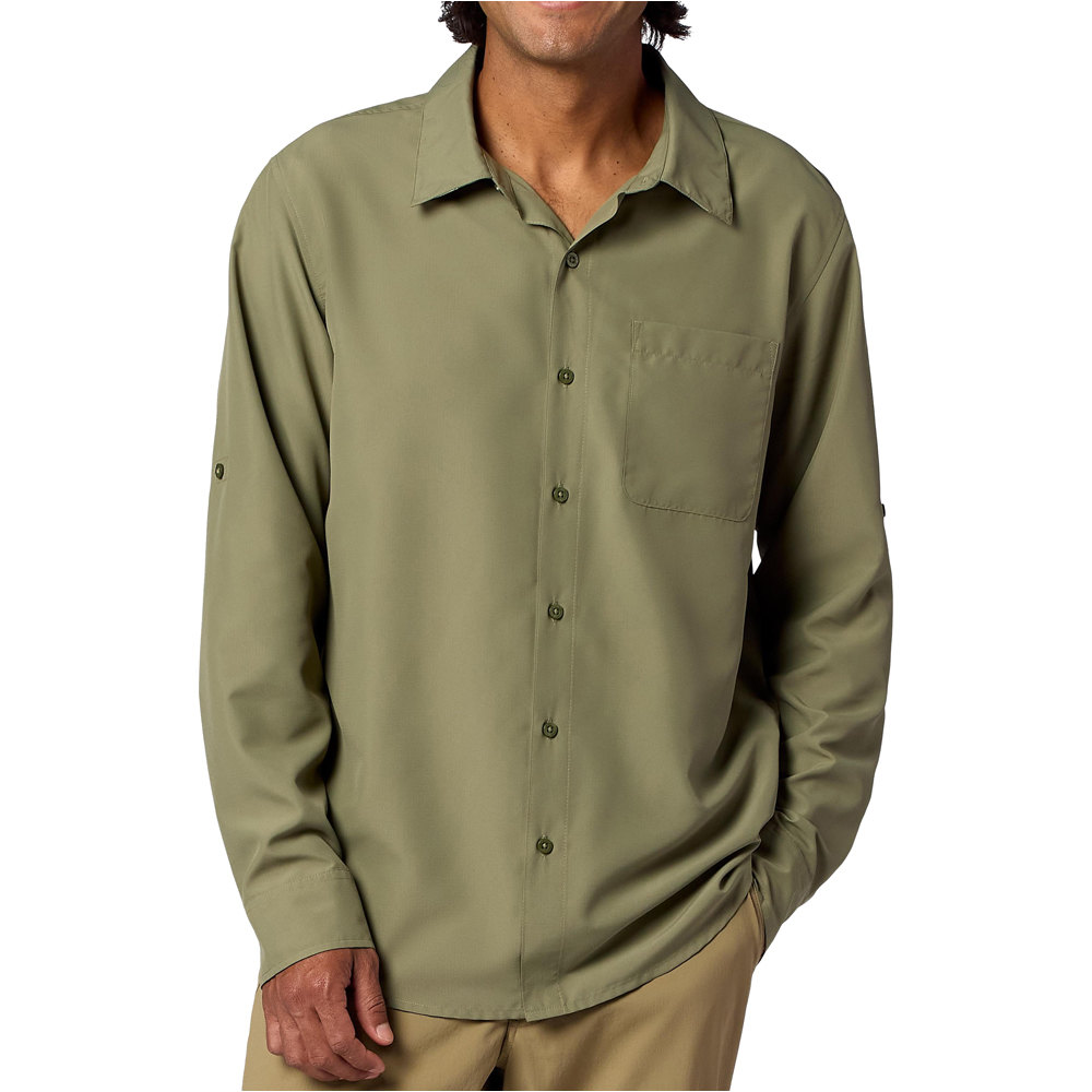 Marmot camiseta montaña manga larga hombre AirExchange UPF 40 LS Shirt vista frontal