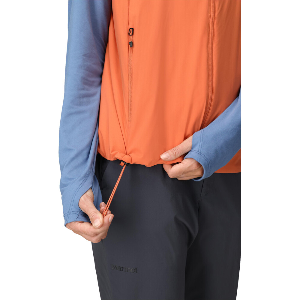 Marmot chaleco outdoor mujer Wm's Novus LT Vest vista detalle