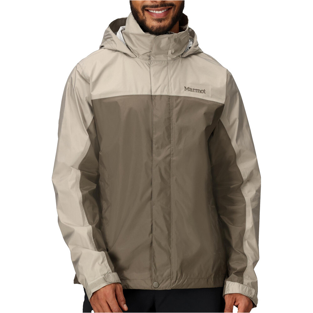 Marmot chaqueta impermeable hombre PreCip Eco Jacket vista frontal