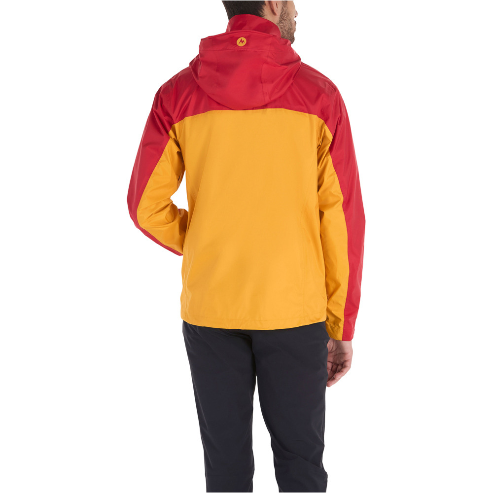 Marmot chaqueta impermeable hombre PreCip Eco Jacket vista trasera