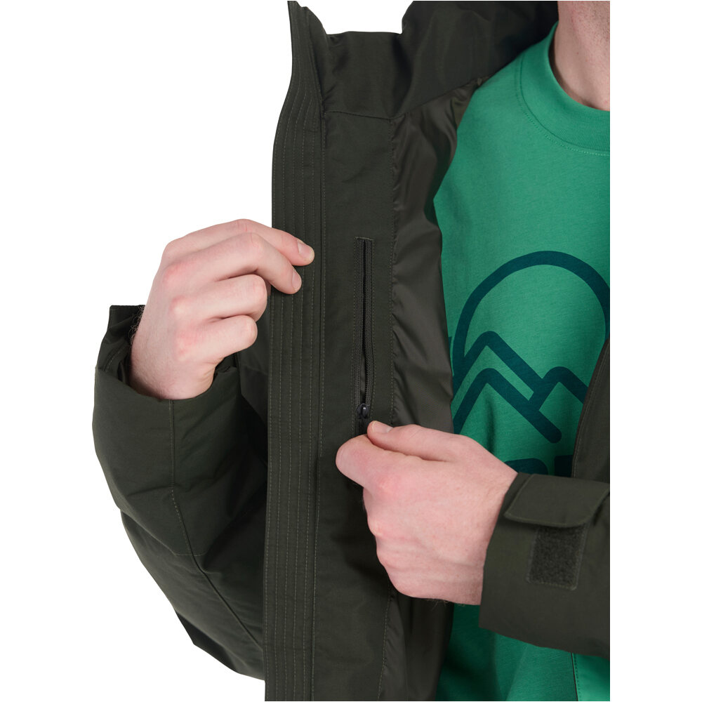 Marmot chaqueta impermeable insulada hombre Fordham Jacket vista detalle