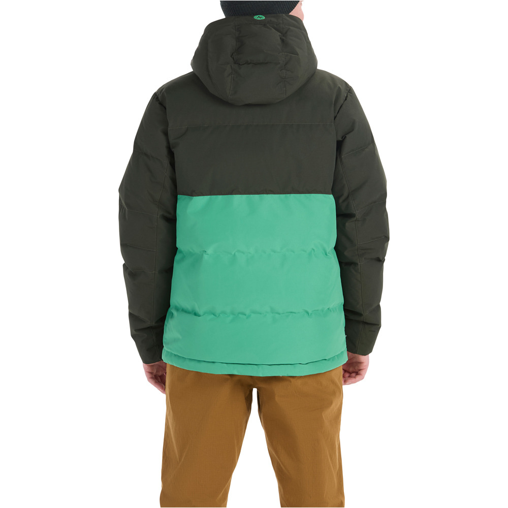 Marmot chaqueta impermeable insulada hombre Fordham Jacket vista trasera