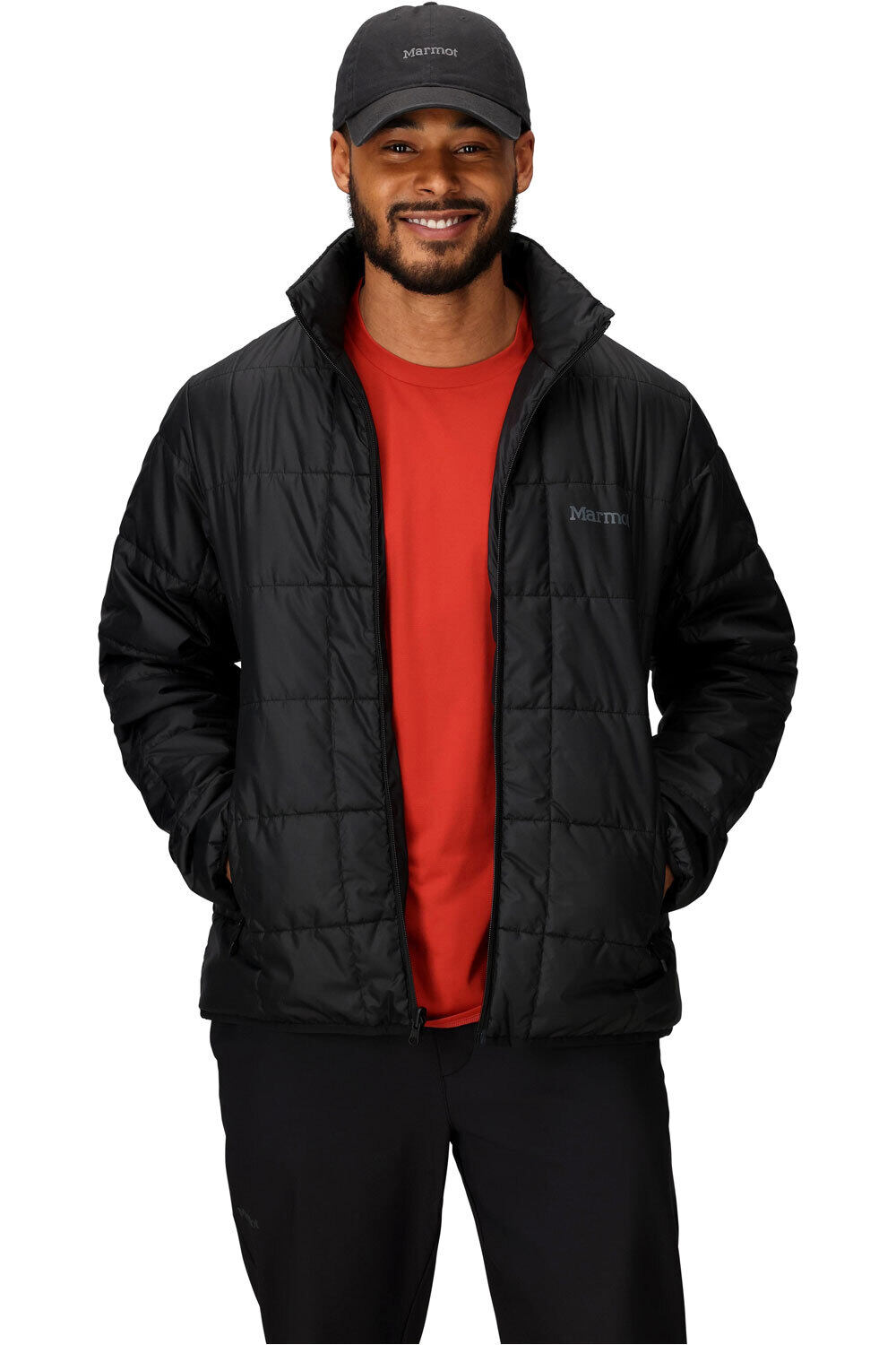 Marmot chaqueta impermeable insulada hombre Minimalist Pertex 3-in-1 Jacket vista detalle