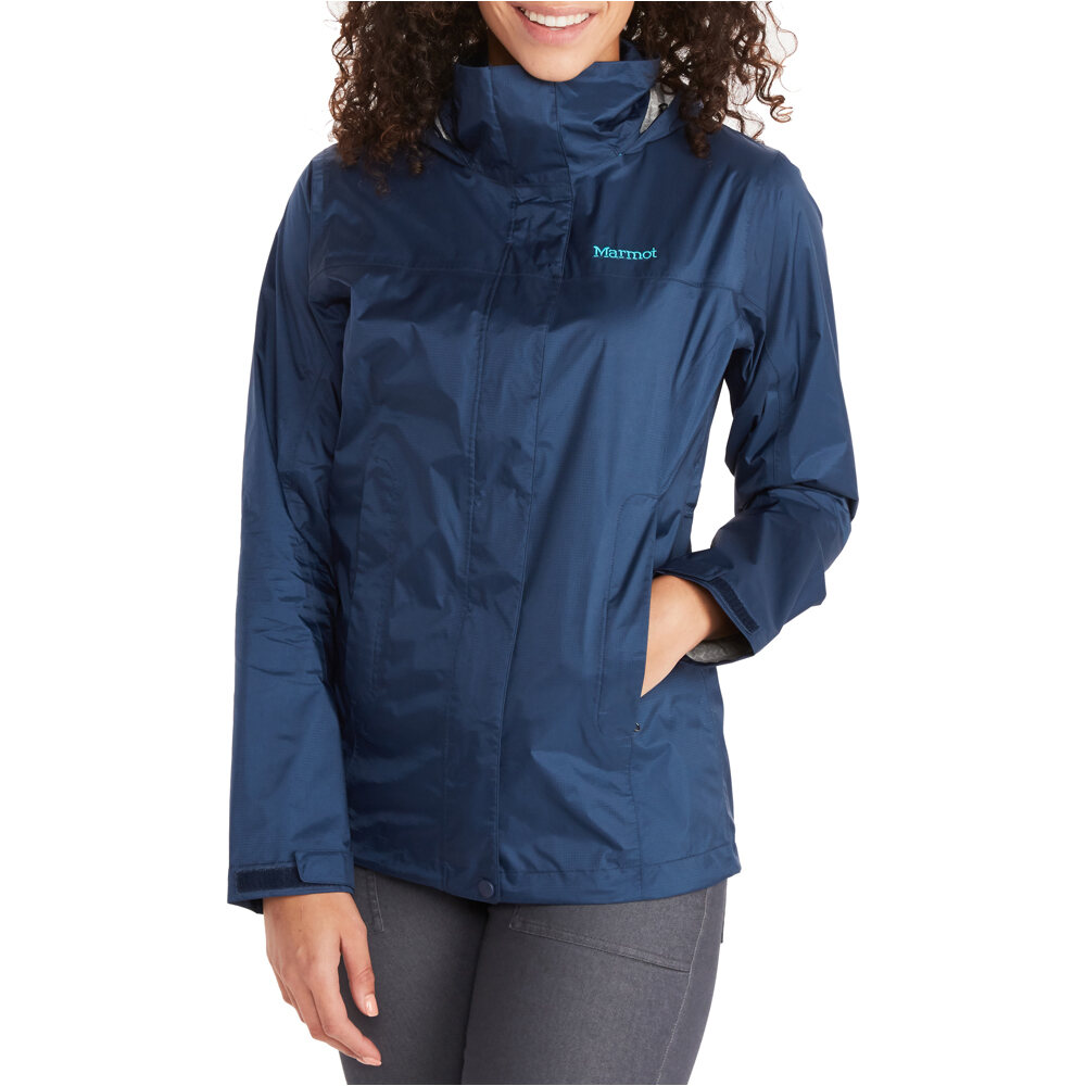 Marmot chaqueta impermeable mujer Wm's PreCip Eco Jacket vista frontal