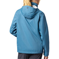 Marmot chaqueta impermeable mujer Wm's PreCip Evo Jacket vista trasera