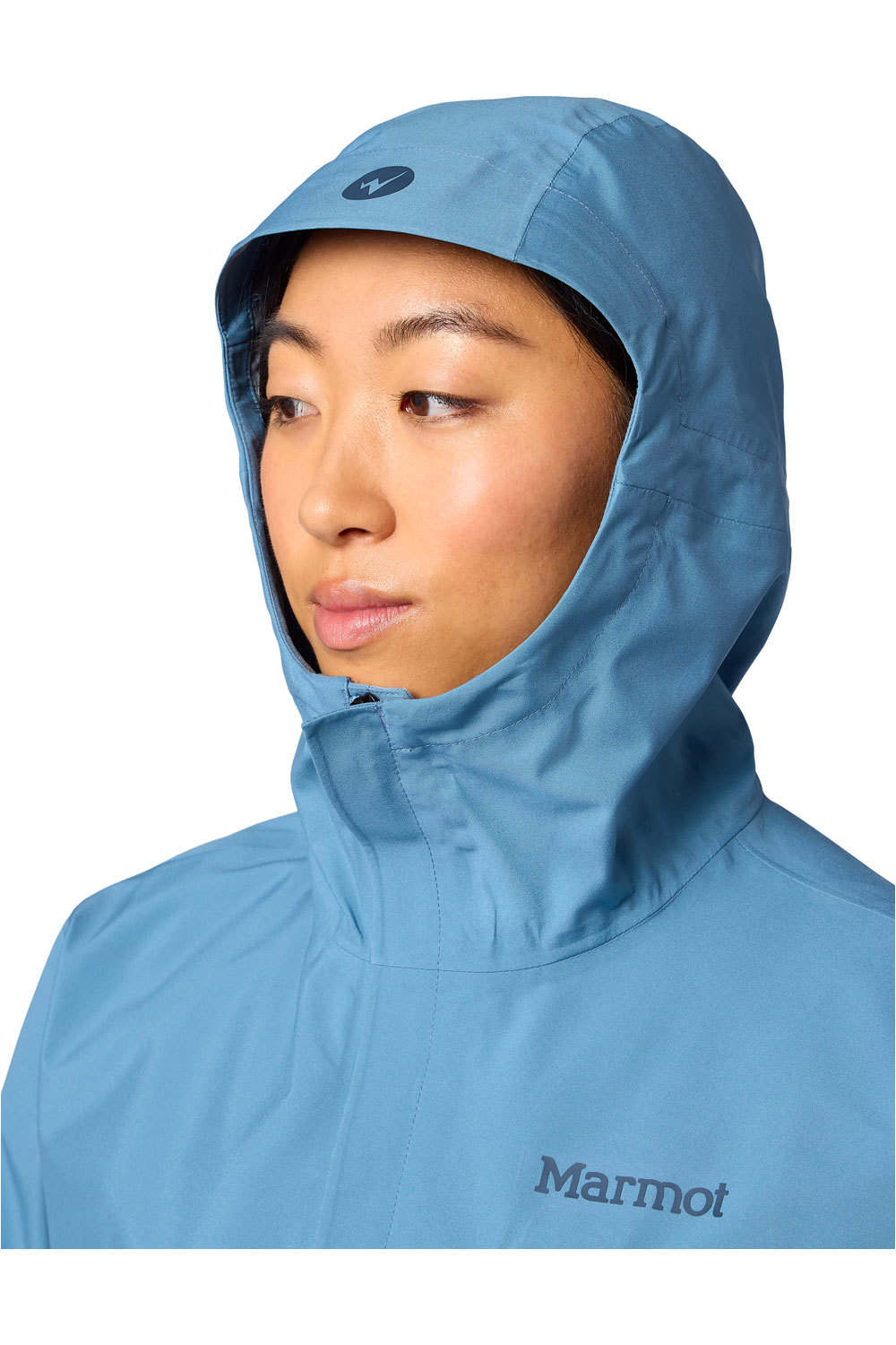 Marmot chaqueta impermeable mujer Wm's PreCip Evo Pro Jacket vista detalle