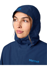 Marmot chaqueta impermeable mujer Wm's PreCip Evo Pro Jacket vista detalle