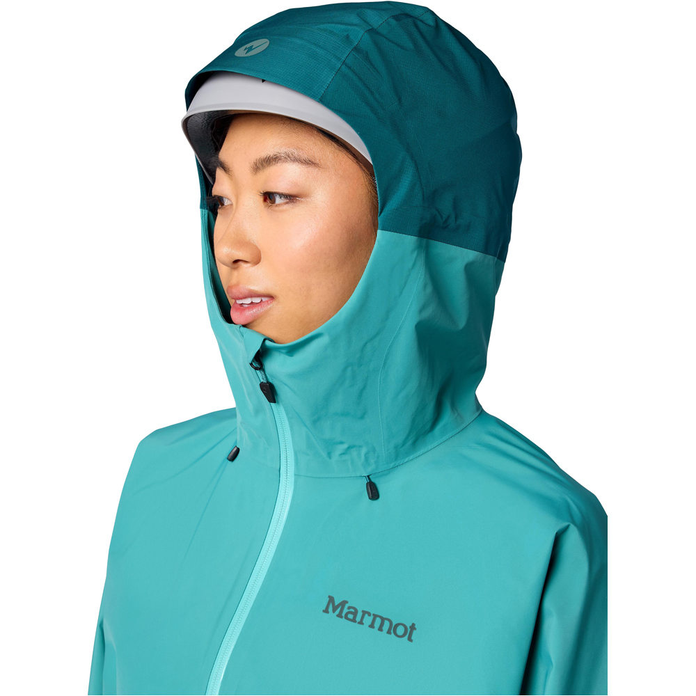 Marmot chaqueta impermeable mujer Wm's Seeker GORE-TEX Jacket vista detalle