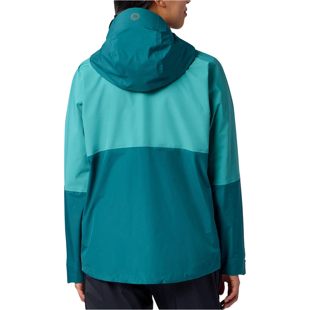 Marmot chaqueta impermeable mujer Wm's Seeker GORE-TEX Jacket vista trasera