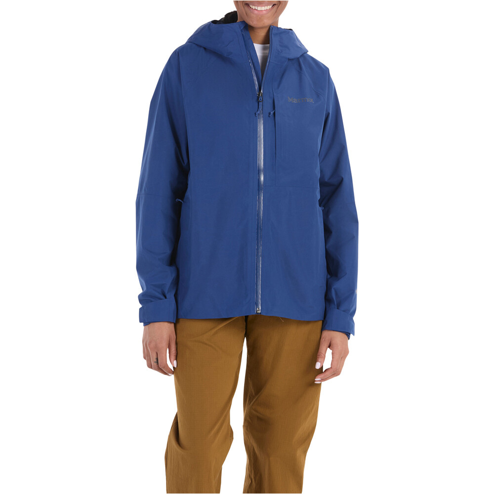 Marmot chaqueta impermeable mujer Wm's Waypoint Gore-Tex Jacket vista frontal