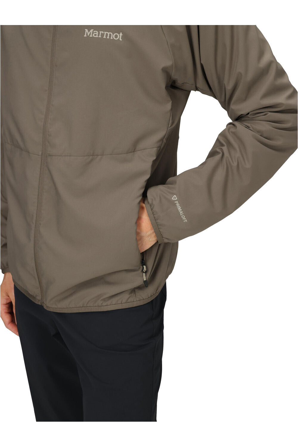 Marmot chaqueta outdoor hombre Aerothermal Hoody vista detalle