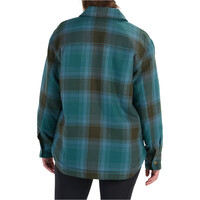 Marmot chaqueta outdoor mujer Wm's Ridgefield Sherpa Flannel Jacket vista trasera